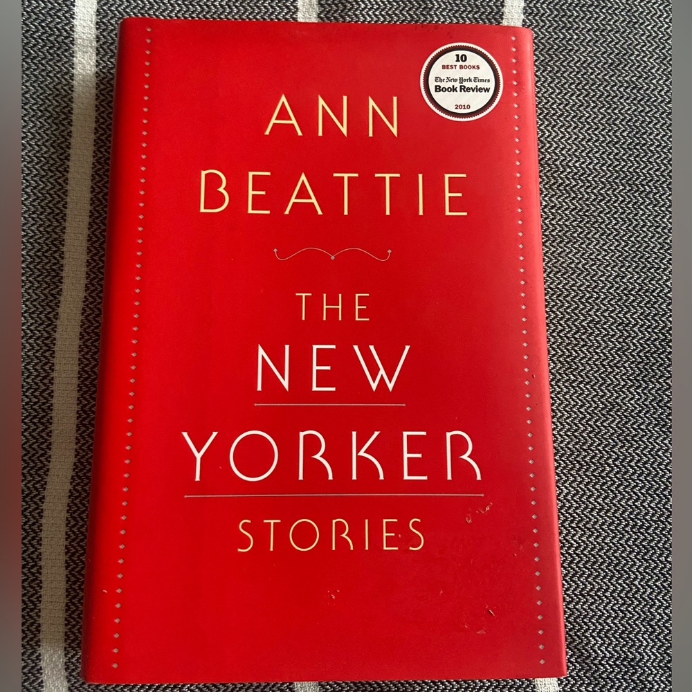 6/$12 'The New Yorker Stories' Book by Ann Beattie